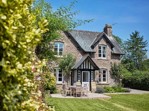 House and garden